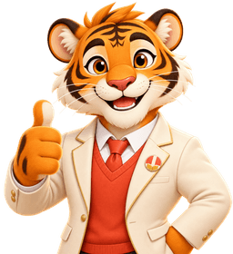 Tiger đang chuẩn bị bài học IELTS